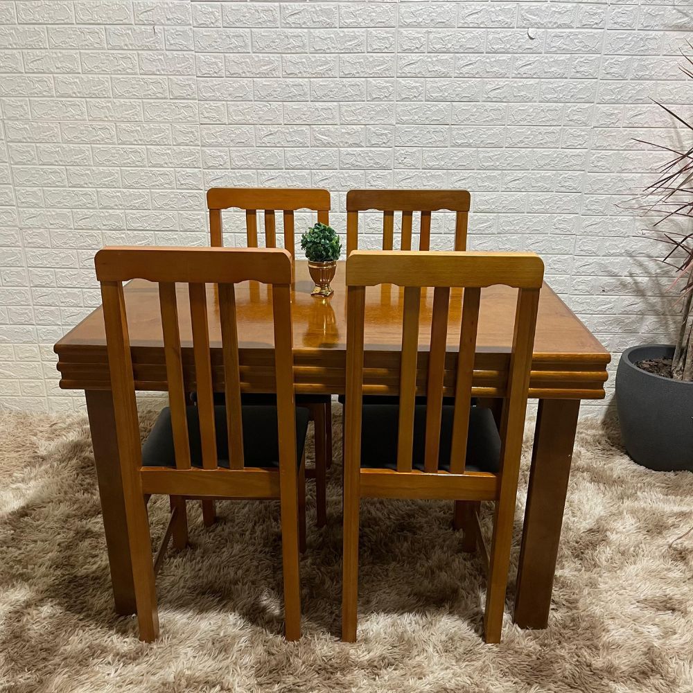 conjunto dobravel 70x70 com 4 cadeiras mel 2