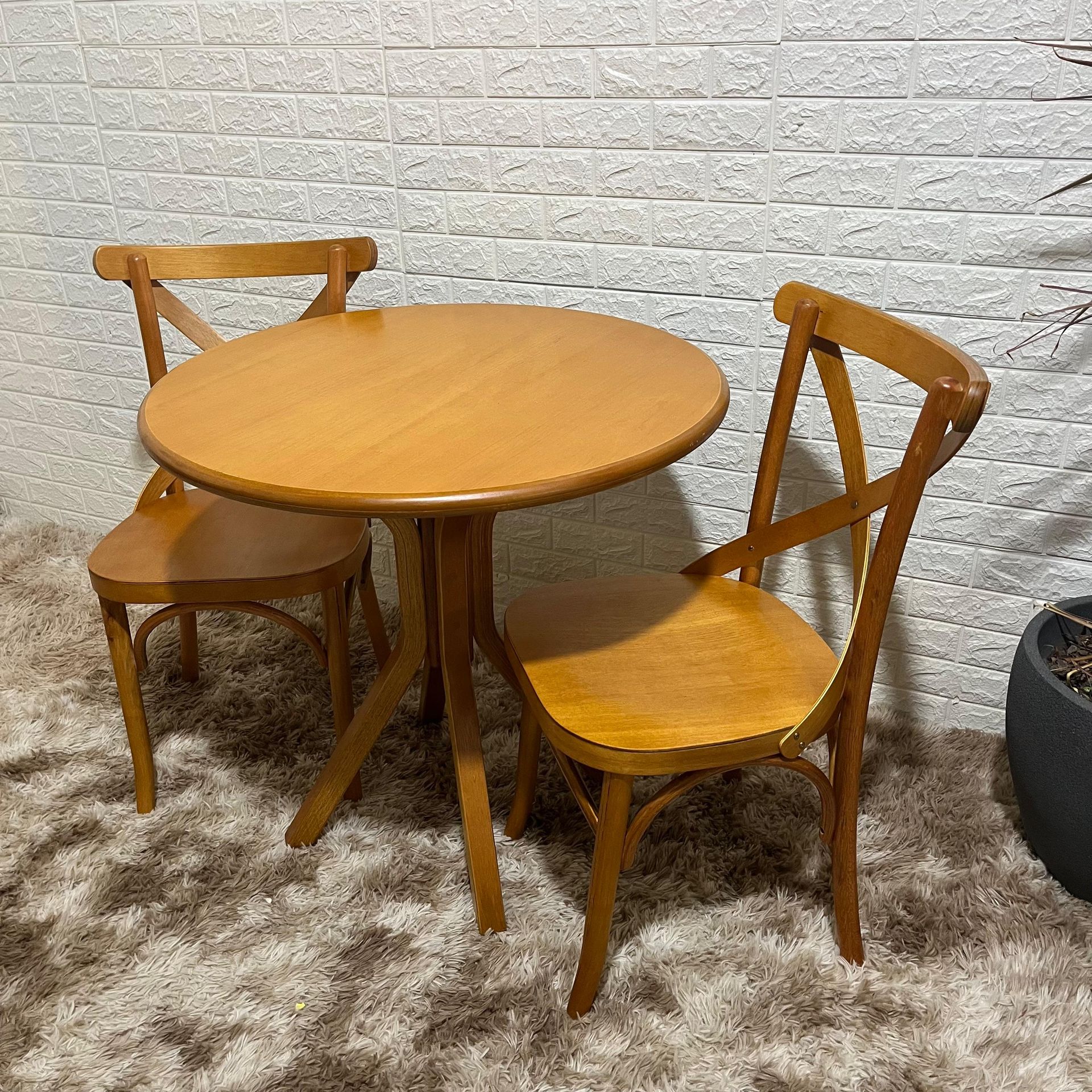 conjunto de madeira macica 5
