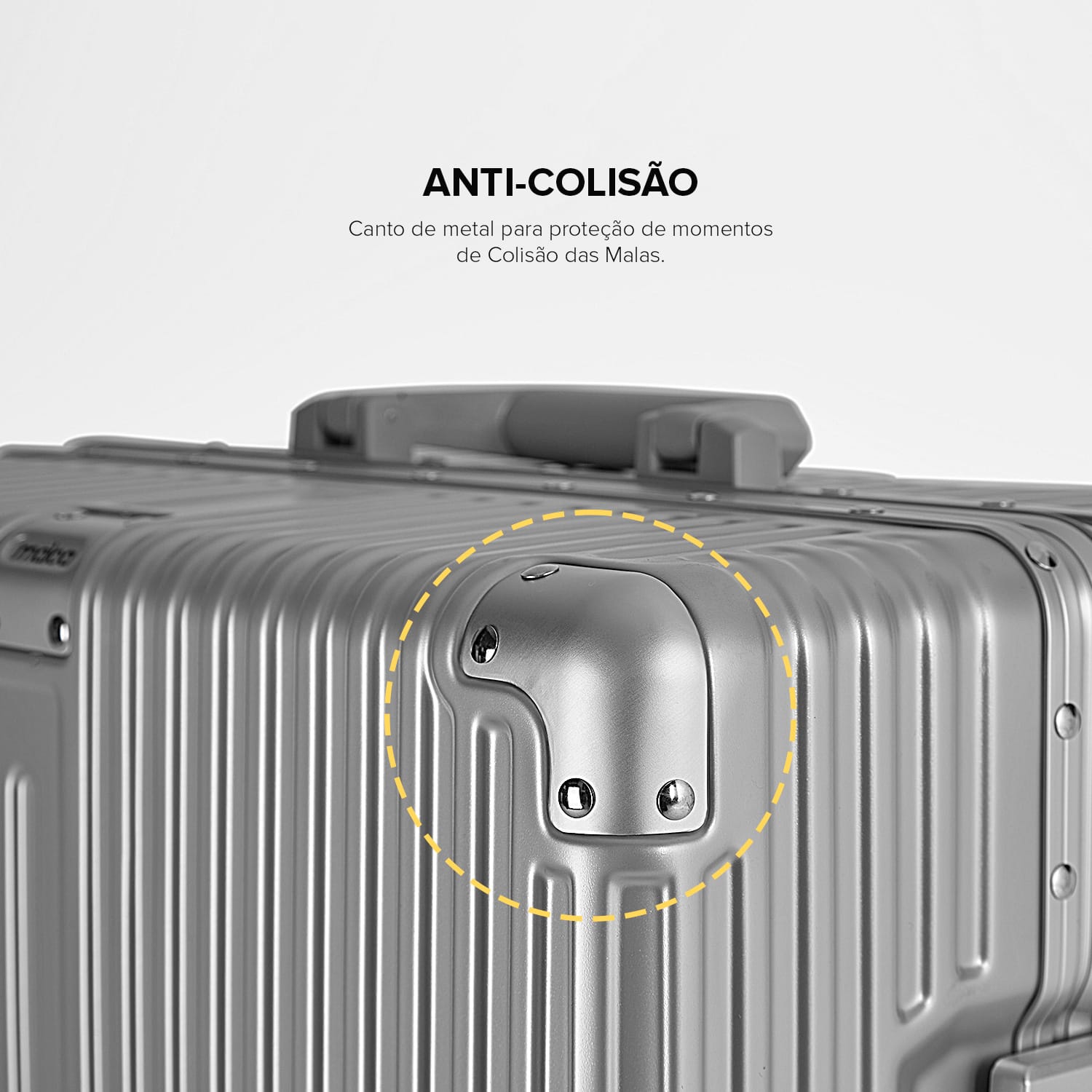 Detalhe do material e acabamento da [Nome do Produto]