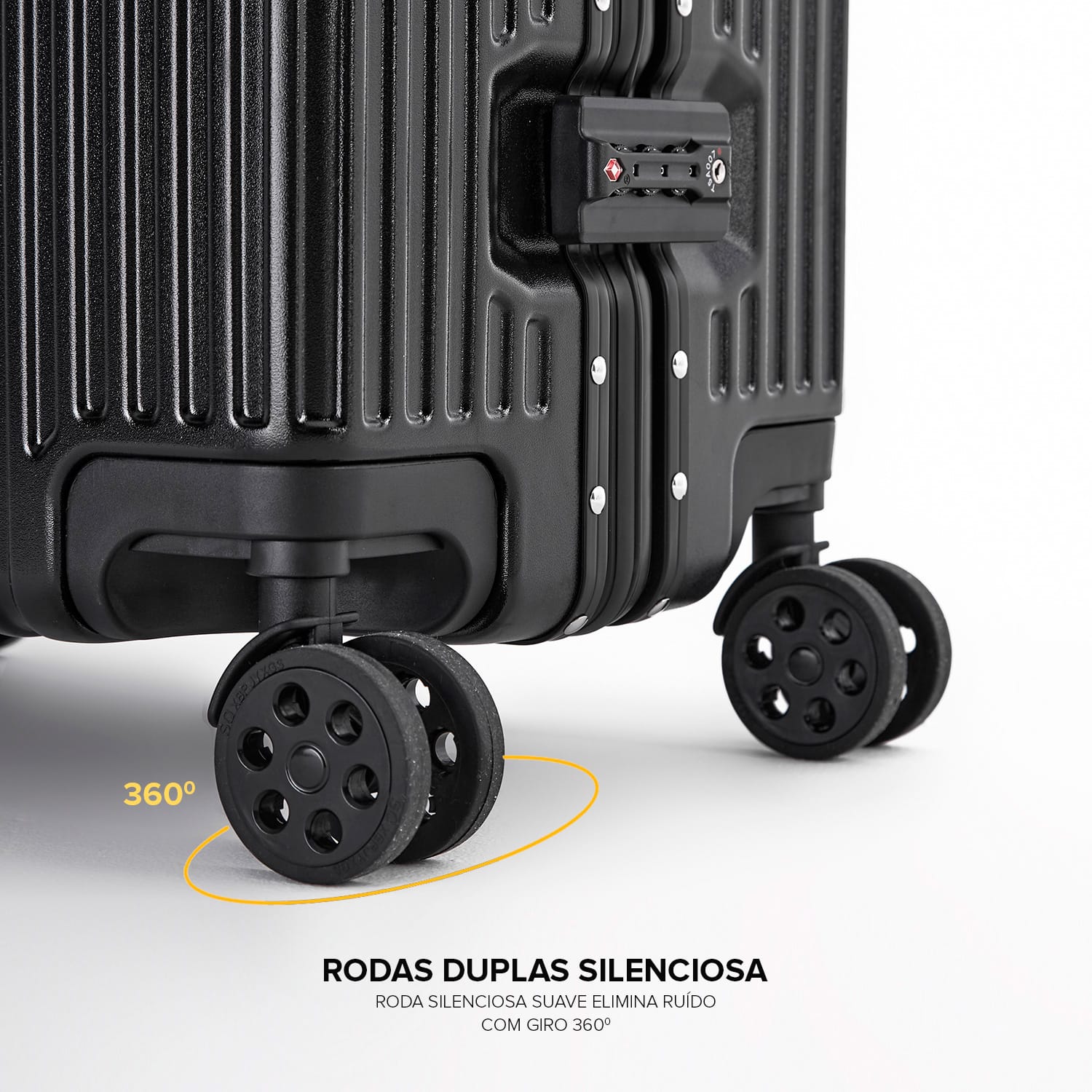 Detalhe das rodas da [Nome do Produto]