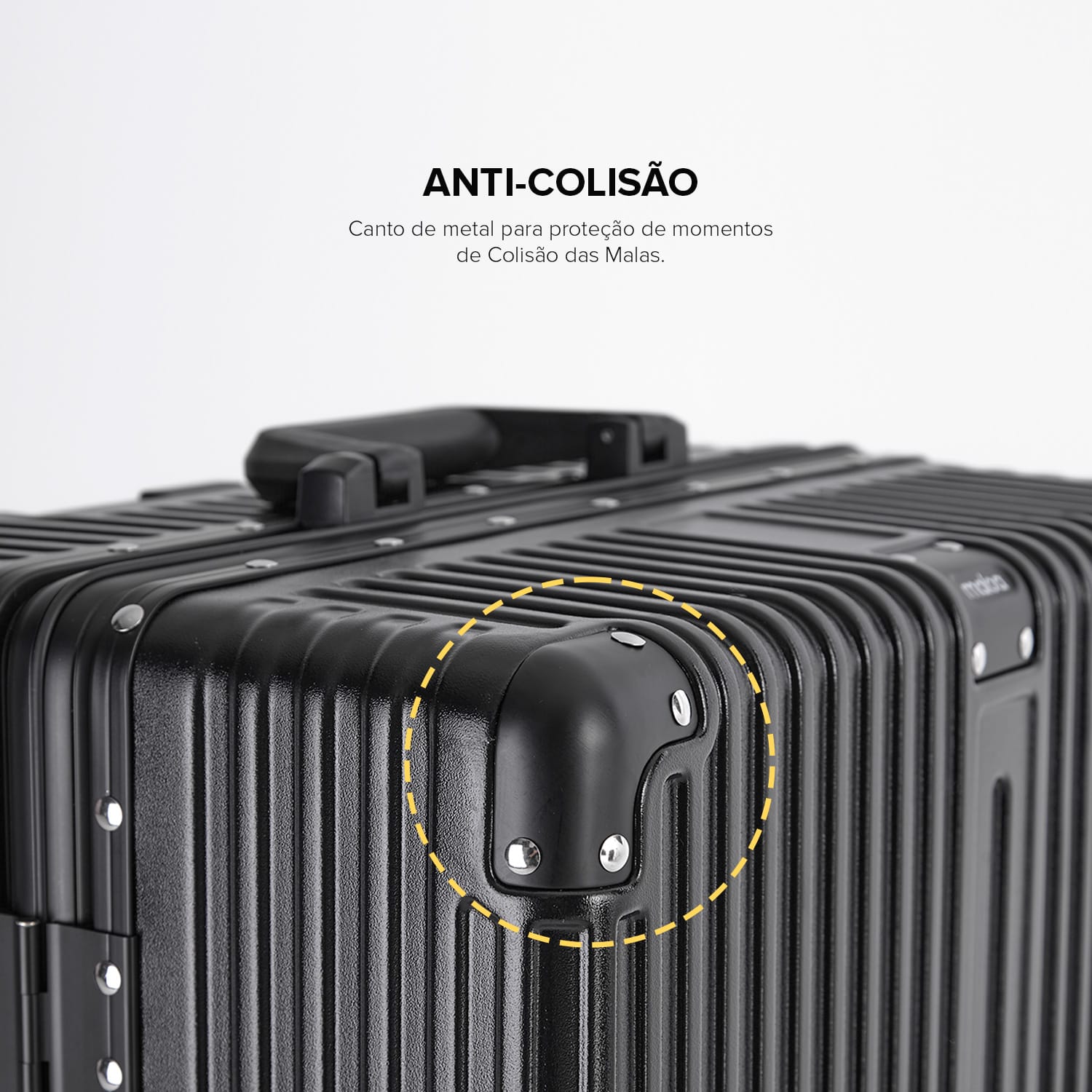 Detalhe do material e acabamento da [Nome do Produto]