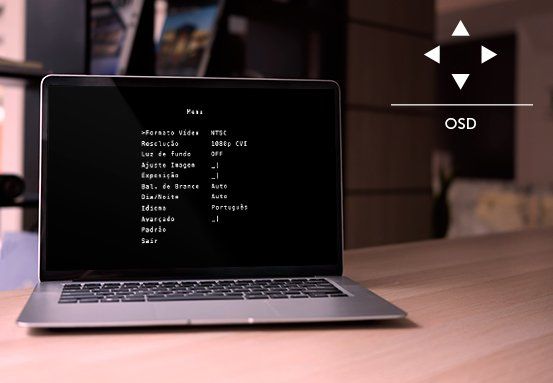 VHD 1120 B - Multirecursos com o Menu OSD