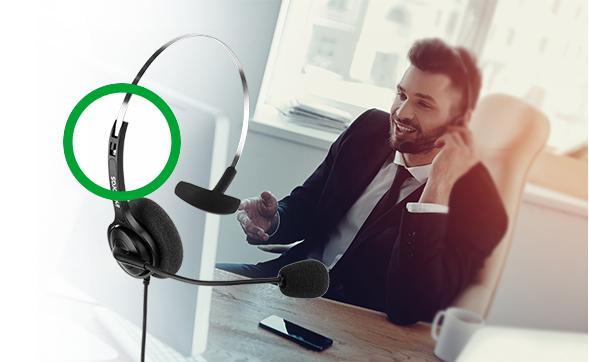 CHS 40 RJ9 - Tiara ajustável