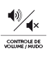THS 55 USB - Controle de volume/mudo