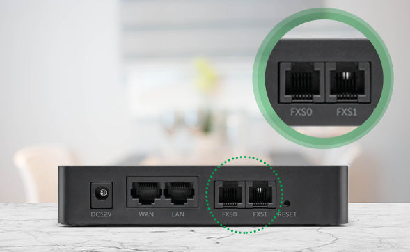 ATA 200 - Portas FXS