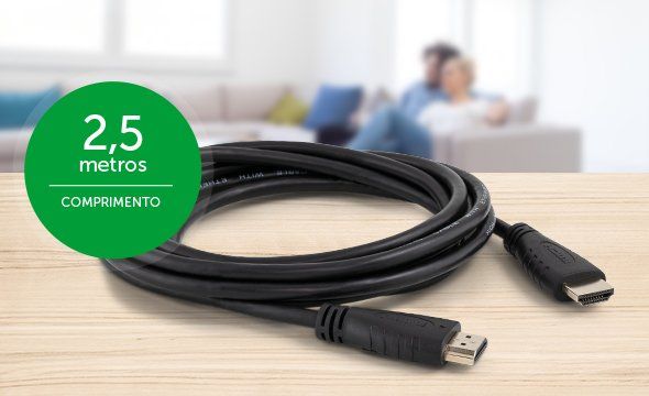 CH 2025 - Cabo com 2,5m de comprimento