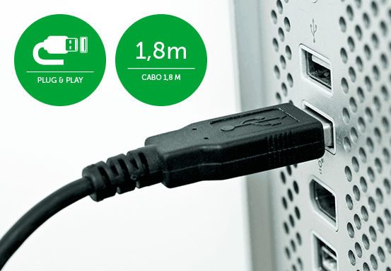 Teclado com fio TCI 10 - Facilidade