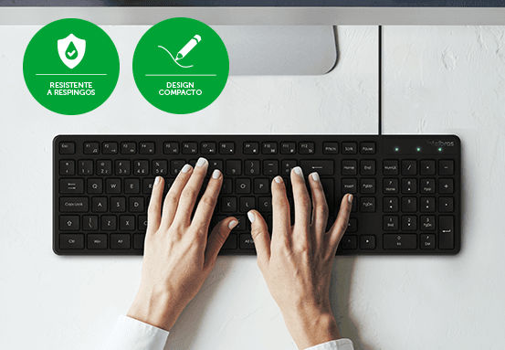 Teclado com fio TCI 10 - Design