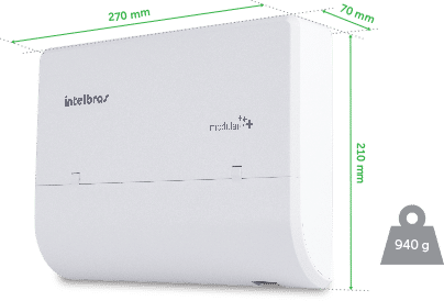 Modulare Mais - Dimensões e peso