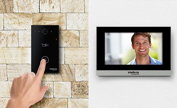 TVIP 3000 WIFI Branco -  Integração com XPE IP e câmeras