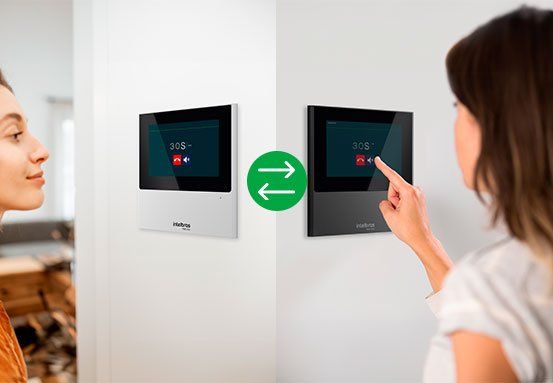 TVIP 2210 - Chamada de áudio entre apartamentos