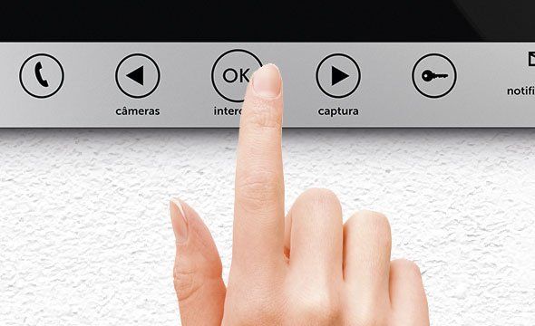 wT7 Lite - Display 7" com botões touch