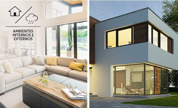 IVA 3110 X - Para ambientes internos, semiabertos e externos