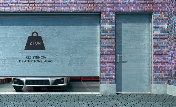 XAS Porta de Aço - Alta resistência a impactos
