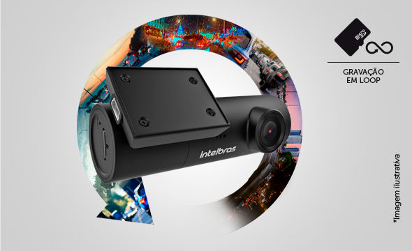 DC 3102 com Micro SD 32GB - Gravação em loop