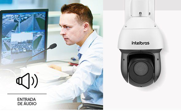 VHD 5225 SD IR - Áudio, vídeo e controle PTZ