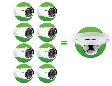 VIP E6400 - Substitui até 8 câmeras
