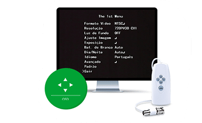 VHD 3420 D - Menu OSD