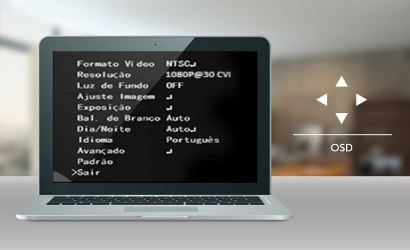 VHD 3230 D VF G6 - Multirrecursos com o Menu OSD²