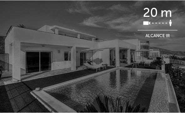 VHD 1220 D G6 BLACK - Alcance IR