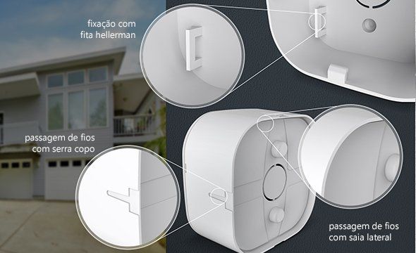 VBOX 1100 - Passagem de fios