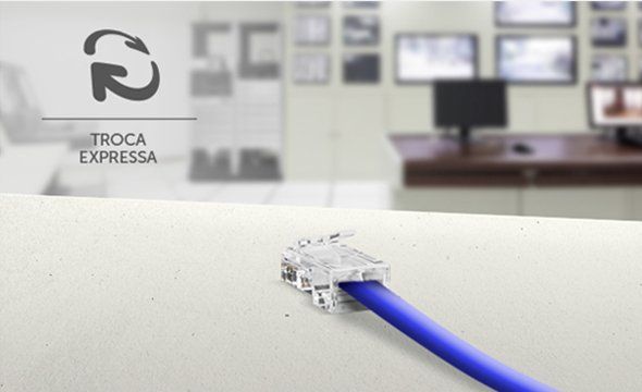 CONEX 1000 RJ45 CAT6 - Troca Expressa