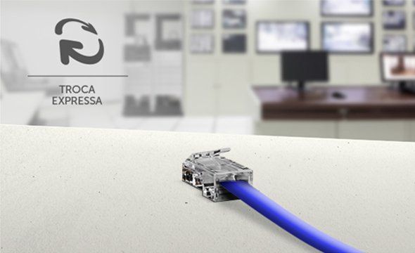 CONEX 3000 RJ45 CAT5E - Troca expressa