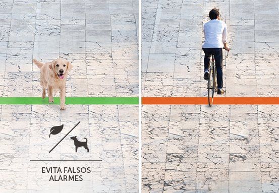 VIP 3250 AL IA - Evite falsos alarmes com Inteligência Artificial