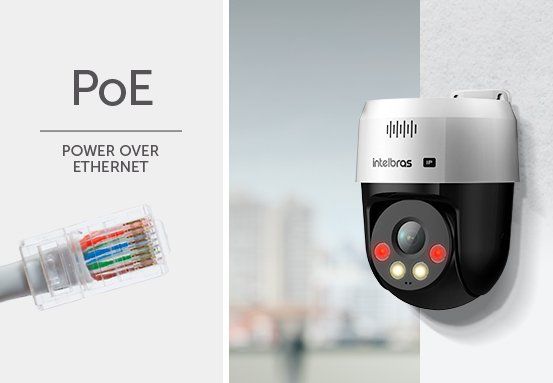 VIP 1300 MINI SD - Compatibilidade com PoE 