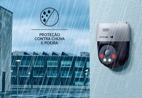 VIP 1300 MINI SD - Proteção contra chuva e poeira 