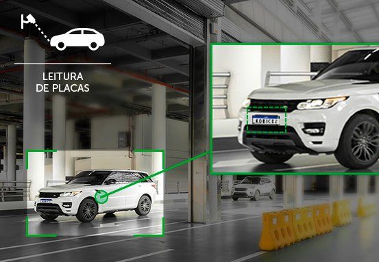 VIP 5460 LPR IA - Leitura automática de placas 