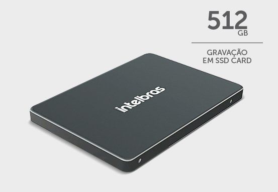 MHDX 1304 Com SSD de 512GB - SSD Intelbras 