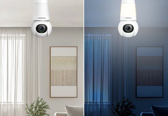 iM6 Full Color - Câmera com lâmpada embutida 