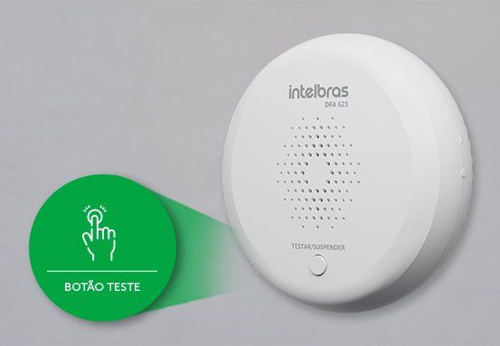 DFA 623 - Bateria 9V inclusa e LED indicativo de funcionamento