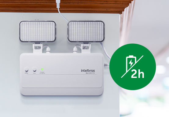 BLA 1202 IP65 - 2 horas de autonomia