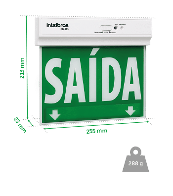 PSA 125 - Dimensões e peso