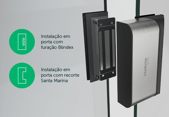 SVR 21/22 Séries - Intalação da FE 21150 D em portas de viidro