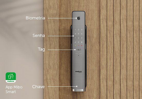 MFR 6300 CINZA - 5 em 1: Segurança com cinco opções de acesso