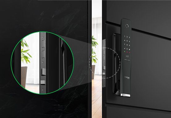 MFR 6300 PRETO - Mais segurança para seu la com fechamento automático