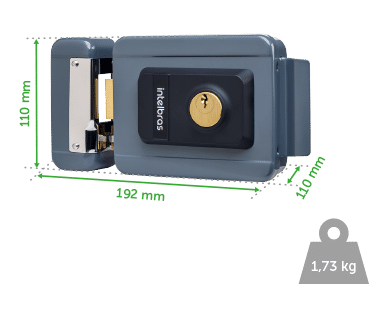 FX 2000 UN Cinza - Dimensões e Peso