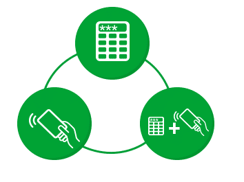 Digiprox SA 202 - Três opções de acesso