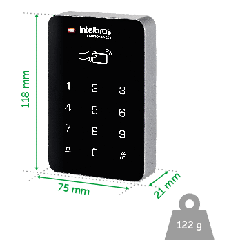 Digiprox SA 203 - Dimensões e peso