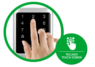 SA 211 - Teclado touch screen