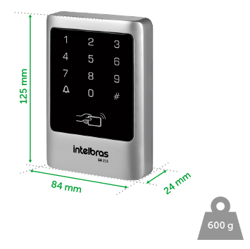 SA 211 - Dimensões e peso