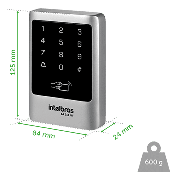 SA 211 MF - Dimensões e peso