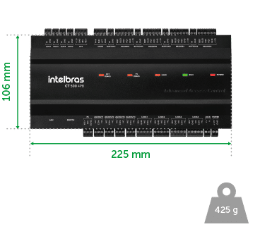 CT 500 1PB - Dimensões e peso