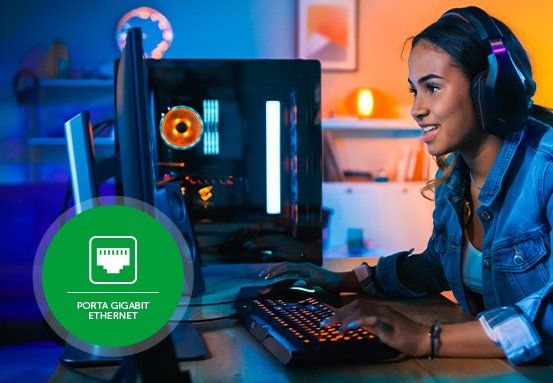 ONT WiFiber 1200R - Porta Gigabit Ethernet