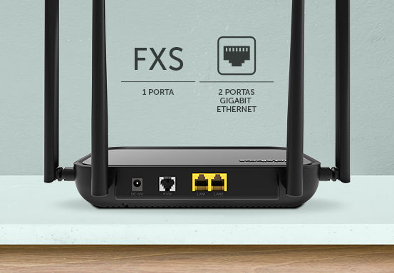 WiFiber 121 AC - Solução com diferentes recursos de conexão