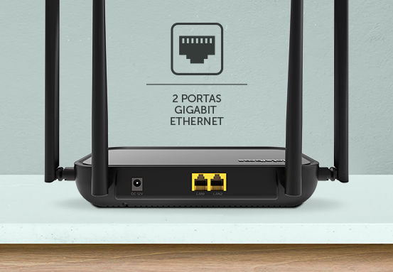 WiFiber 120 AC - Maior capacidade para tráfego de dados