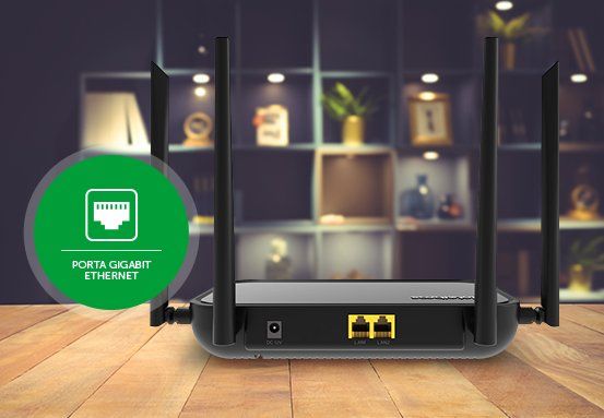 WiFiber 120 AC - Porta Gigabit Ethernet